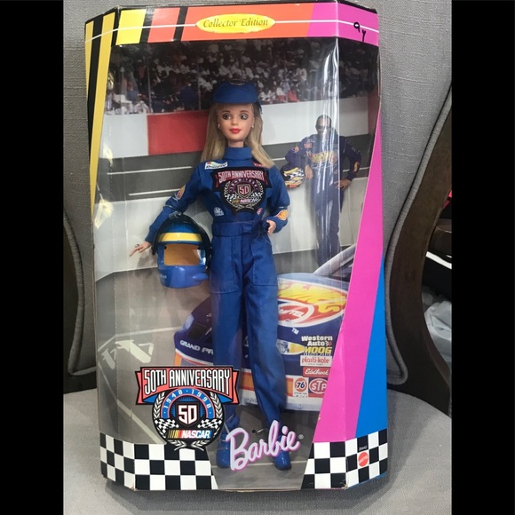 50 th anniversary NASCAR Barbie